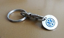 Porte clé métal Jeton Caddie