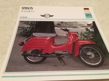 Atlas moto Simson 50 cm3 KR 51/1 1973 collection Atlas motorbike Allemagne