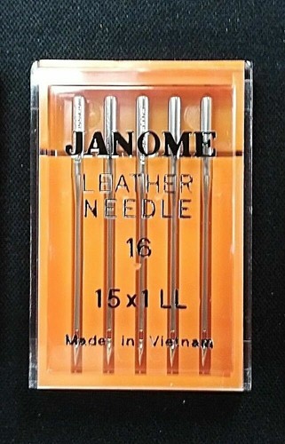 Aiguilles cuir janome - aiguilles,