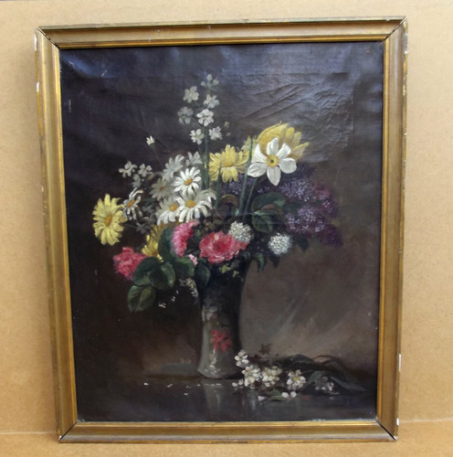 Ancien tableau hst signé - ancien,