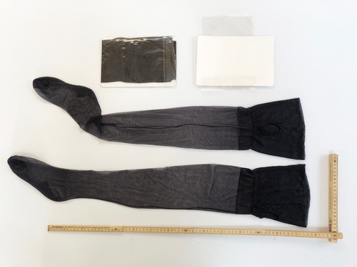 Bas nylon avec couture - , et