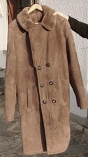 Manteau en peau de mouton retournée