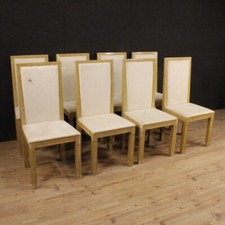Chaises italiennes laquées - italiennes,