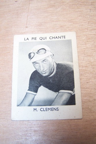 Rare carte cycliste - pie, qui
