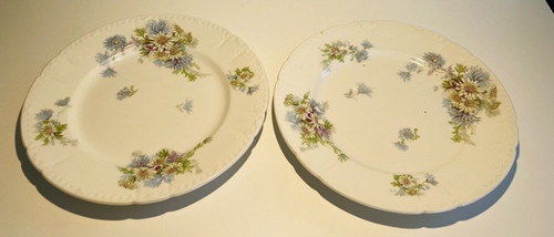 Paire assiette porcelaine - paire,