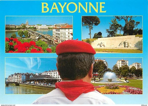 Carte postale bayonne - 64,