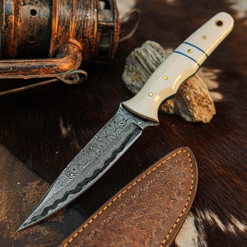 Dagger knife handmade - 9.1",