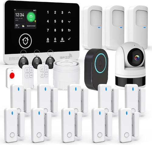 Home alarm system - home,