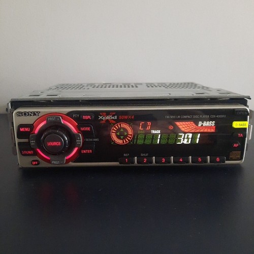 Autoradio sony cdx 4000rx - autoradio, cdx-4000rx