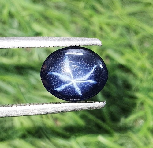 Cabochon ovale saphir - , étoile