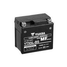 BATTERIE MOTO YUASA AGM YTX5L-BS 12V 4AH 80A