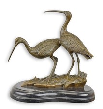 Sculpture en bronze paire de