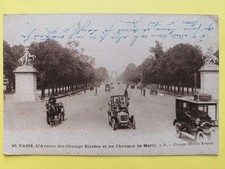 CPA PARIS Écrite en 1921 à Elena PEGURRI Institut des Essarts à TERRITET, SUISSE