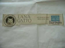 PUBBLICITà ADVERTISING FILATURA DI TOLLEGNO LANA GATTO MAGLIERIE TROTTI VARESE-3