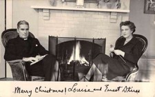 Merry Christmas Priest Couple