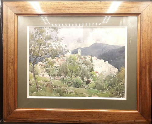 Aquarelle paul émile - paul, lecomte