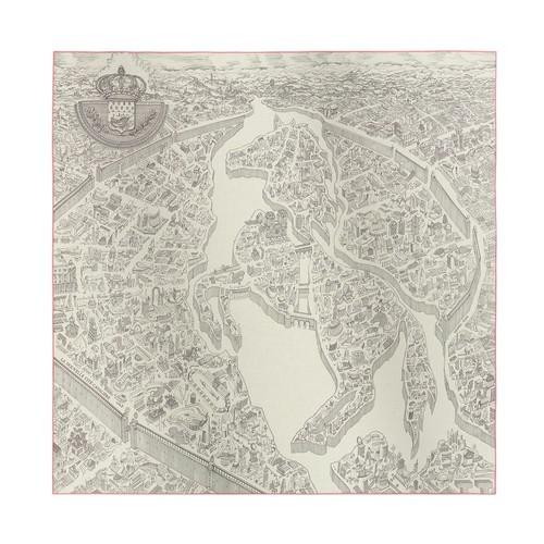 Hermes châle cachemire - en,