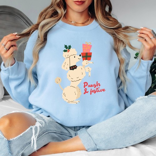 Pull cadeau pour - , poodle