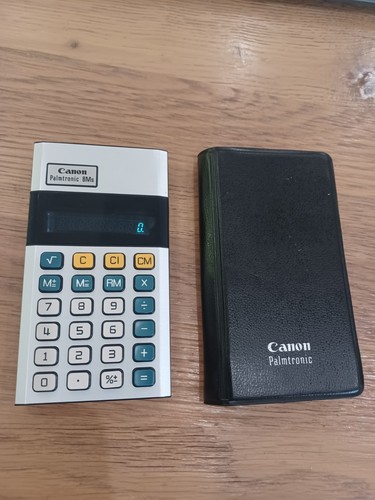 Canon palmtronic 8ms - canon, ld-8ms