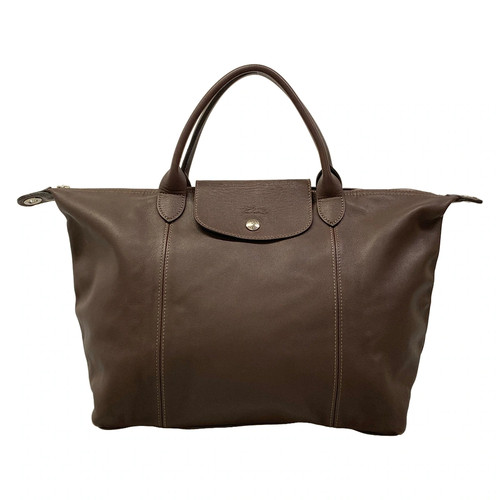 Longchamp dark brown - longchamp,