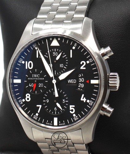 Iwc pilote iw377704 noir - iwc,