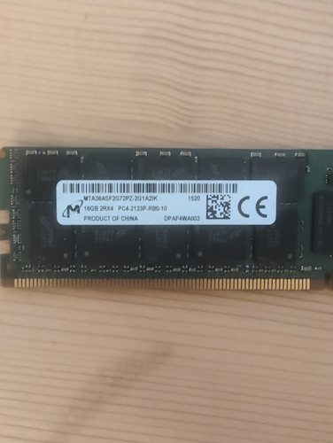Micron 16gb ddr4 ecc - 16gb, reg