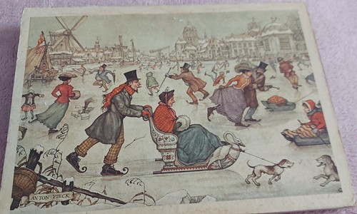 Cadre gravure anton pieck - cadre,