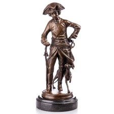 Statue en bronze du roi