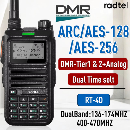 Radtel dual mode dmr - rt-4d,