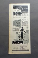 PUB PUBLICITE ANCIENNE ADVERT CLIPPING 020617 / MACHINE À LAVER LADEN TOUT LE ..