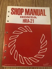 HONDA TONDEUSE OEM 1982 MANUEL