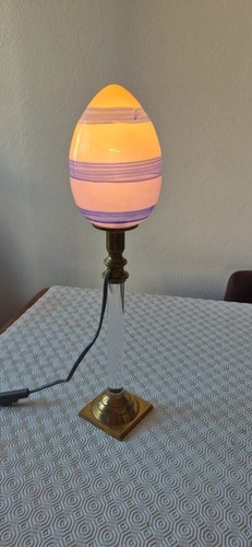 Lampe poser verre - à,