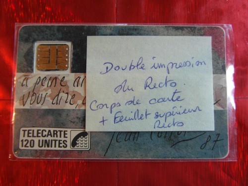 Cortot télécarte - 15,