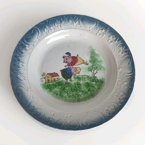 Ancienne assiette creuse - ancienne,