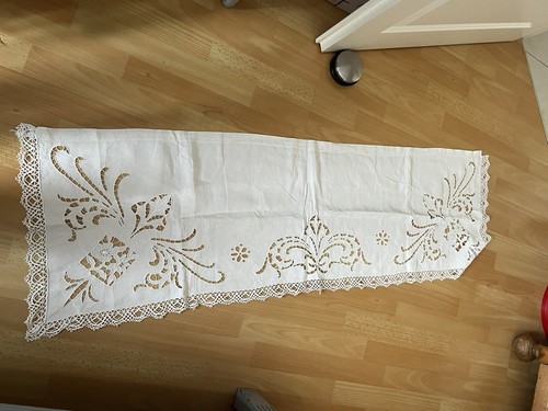 Napperon ancien broderie - ancien,