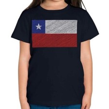 Chile Gribouillage Drapeau