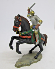 AW767 STARLUX LUXE 1964 MOYEN AGE CHEVALIER ARMURE EPEE EN AIR CHEVAL CABRE 6115