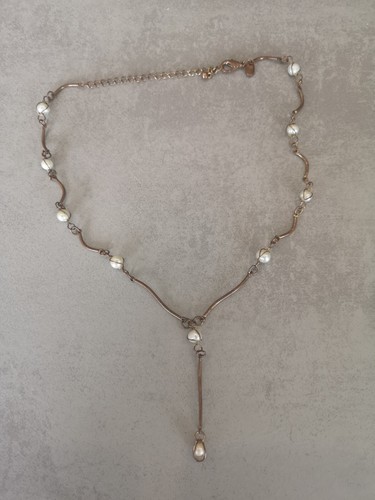 Collier vintage signé jean - vintage,