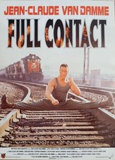 FULL CONTACT / LIONHEART - KARATE / VAN DAMME - ORIGINAL FRENCH MOVIE POSTER