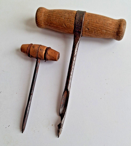 Anciens outils vrilles - anciens,