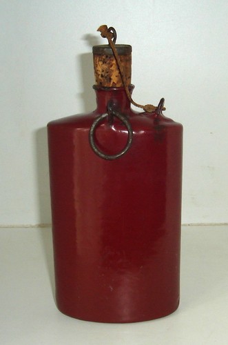Petite gourde ancienne en - ,