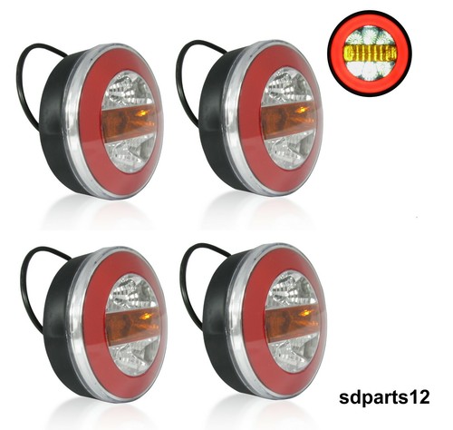 Feux arrière led effet - 4x,