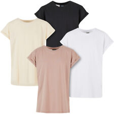 Urban Classics Enfants Filles Extended Épaule T-Shirt 2-Pack Chemise Fille Coton