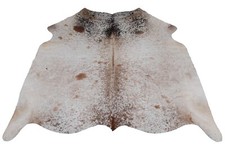 Tapis En Peau De Vache Gris Et