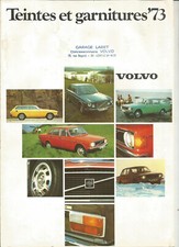 VOLVO TEINTES GARNITURES -