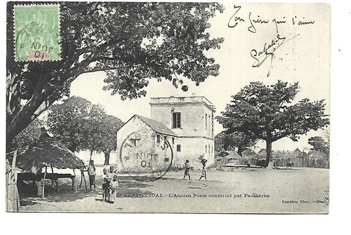 Senegal joal old - post, built