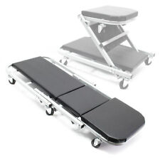 TOP PROMO CHARIOT DE VISITE DE MECANICIEN TRANSFORMABLE EN SIEGE DE TRAVAIL