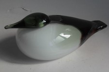 Canard verre Oiva Toikka Nuutajarvi Finlande (74717)