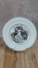 Assiette sarreguemines fables - assiette,