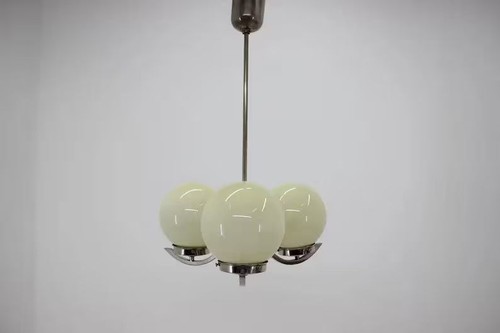 Plafonnier lustre art déco
